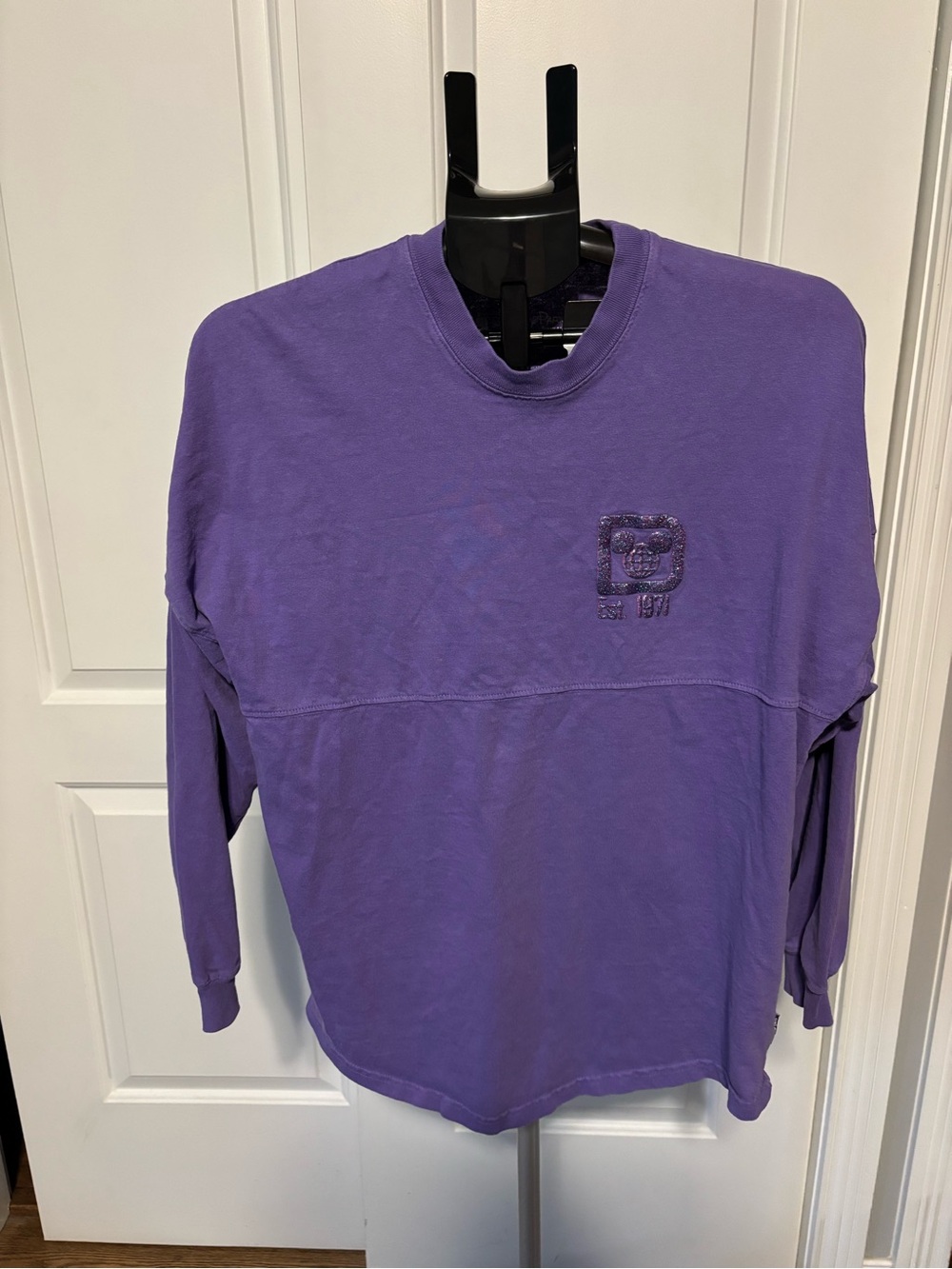 Disney Purple Long-Sleeve Graphic Top